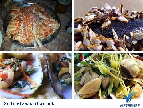 Nhiều món hải sản tươi ngon - bổ - rẻ